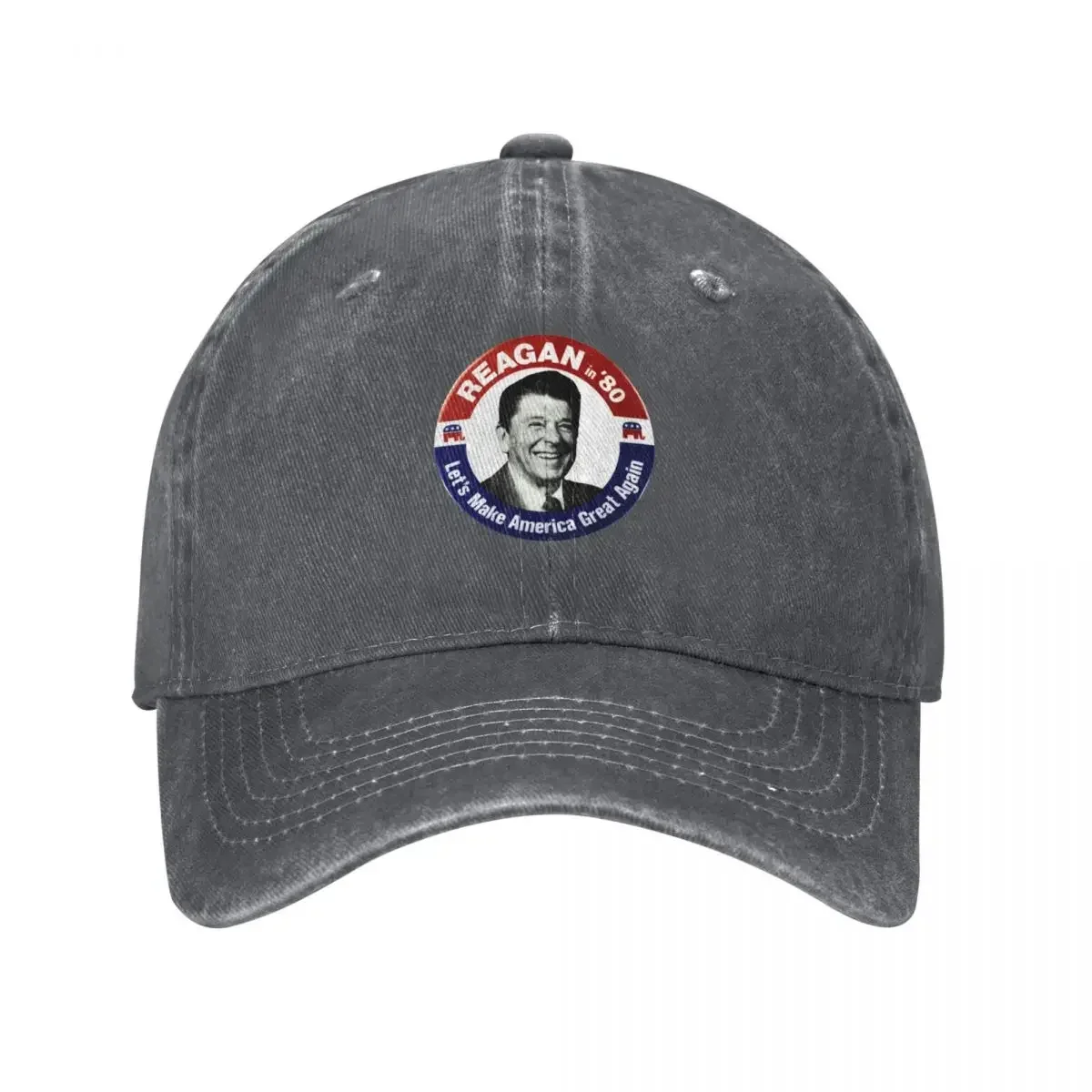 

Reagan In `80 Baseball Cap summer hat Hood New In The Hat Caps Male Women's
