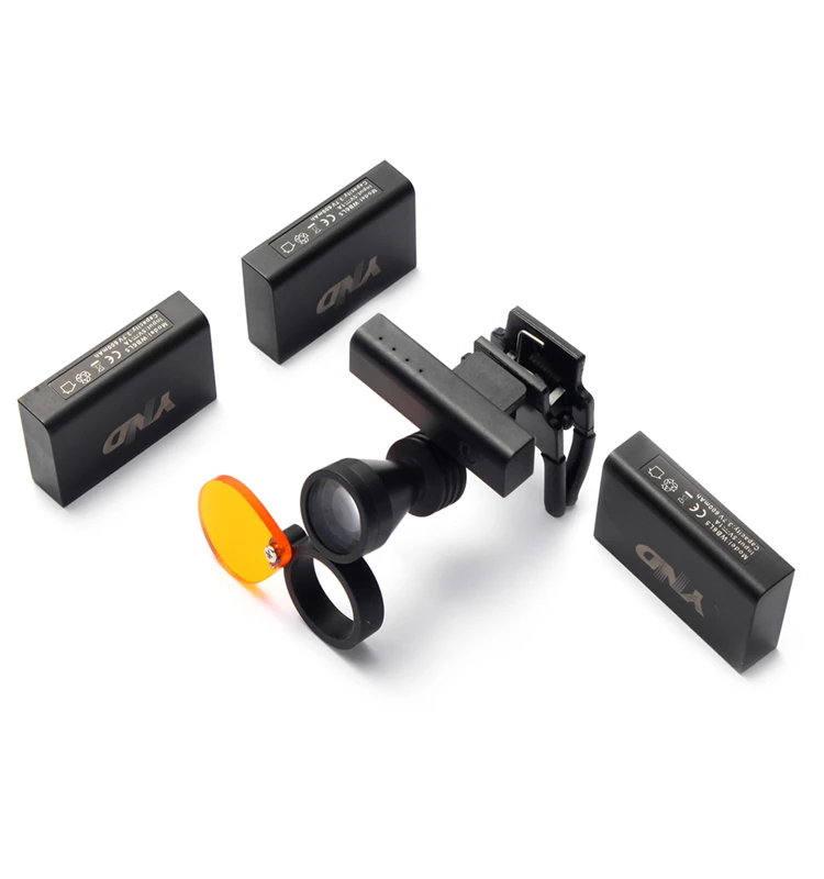 

Hot-selling Factory Price Wireless LED Headlight with Three Batteries