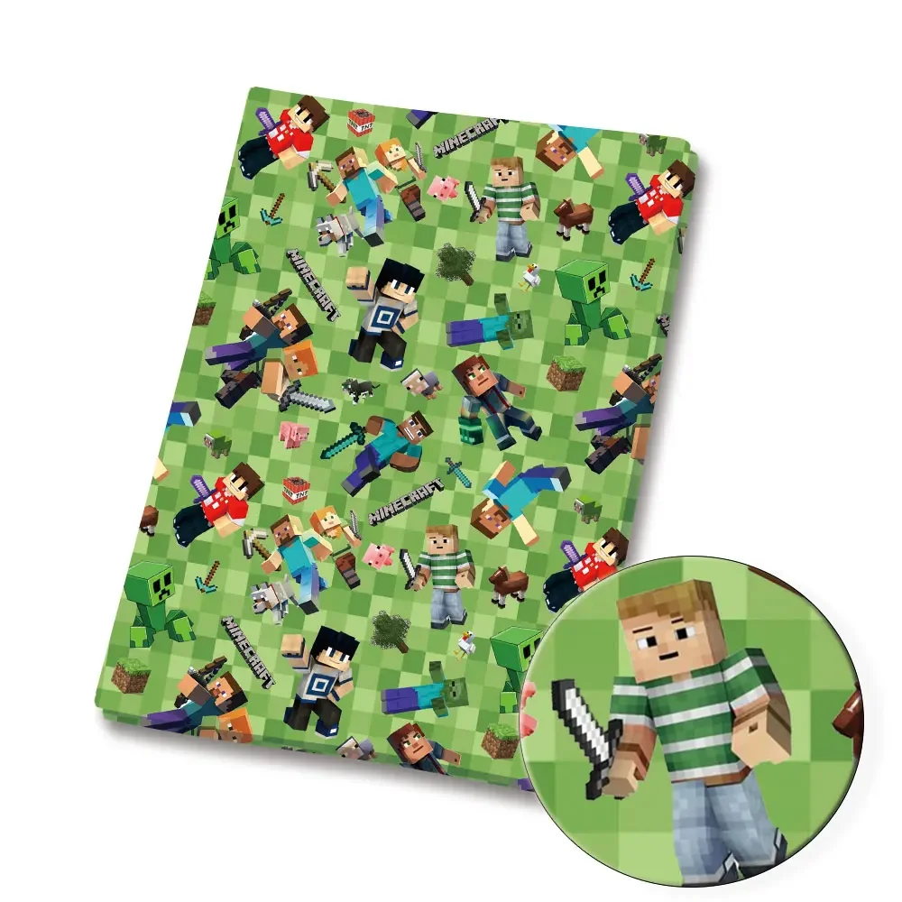 Cartoon Fabric Hot DIY140*50cm Handmade Sewing Patchwork Quilting Baby Dress Home Sheet Printed Fabric Fabric Sewing Kids