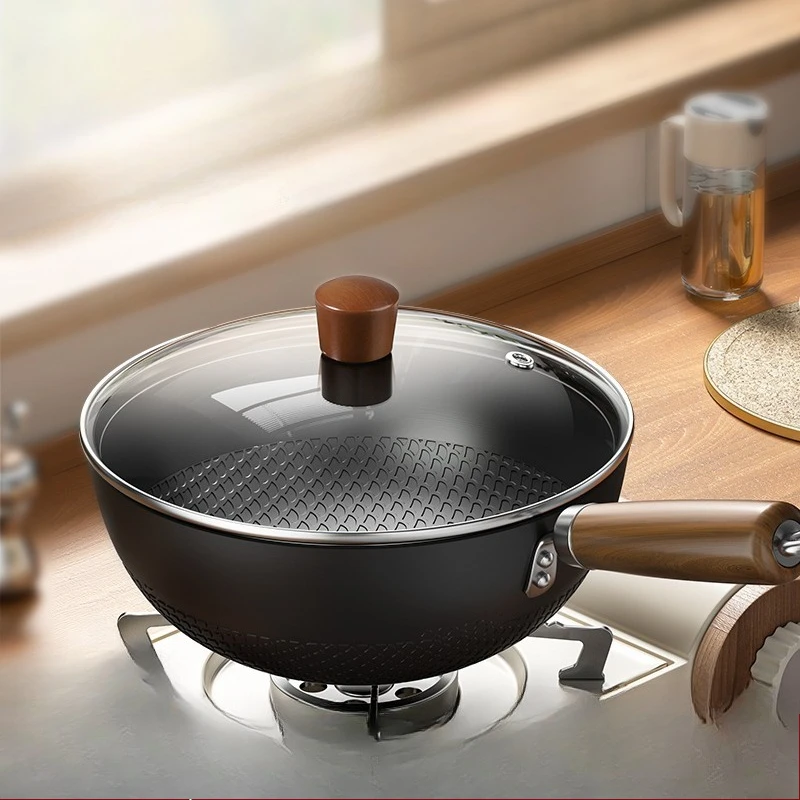 

«Xiaotieguojia для домашнего пользователя, уличная маленькая сковорода, индукционная плита, сковорода с плоским дном, сковорода с антипригарным покрытием, маленькая сковорода без покрытия"