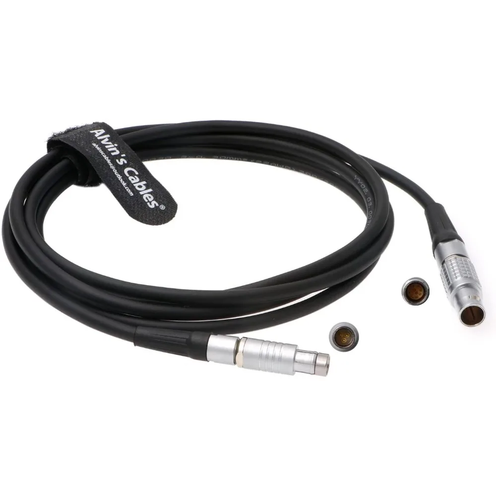 Alvin’s Cables Preston MDR3| MDR4 Run-Stop Cable for ARRI-Alexa Camera 1B 10 Pin Male to 3 Pin Male RS Cable