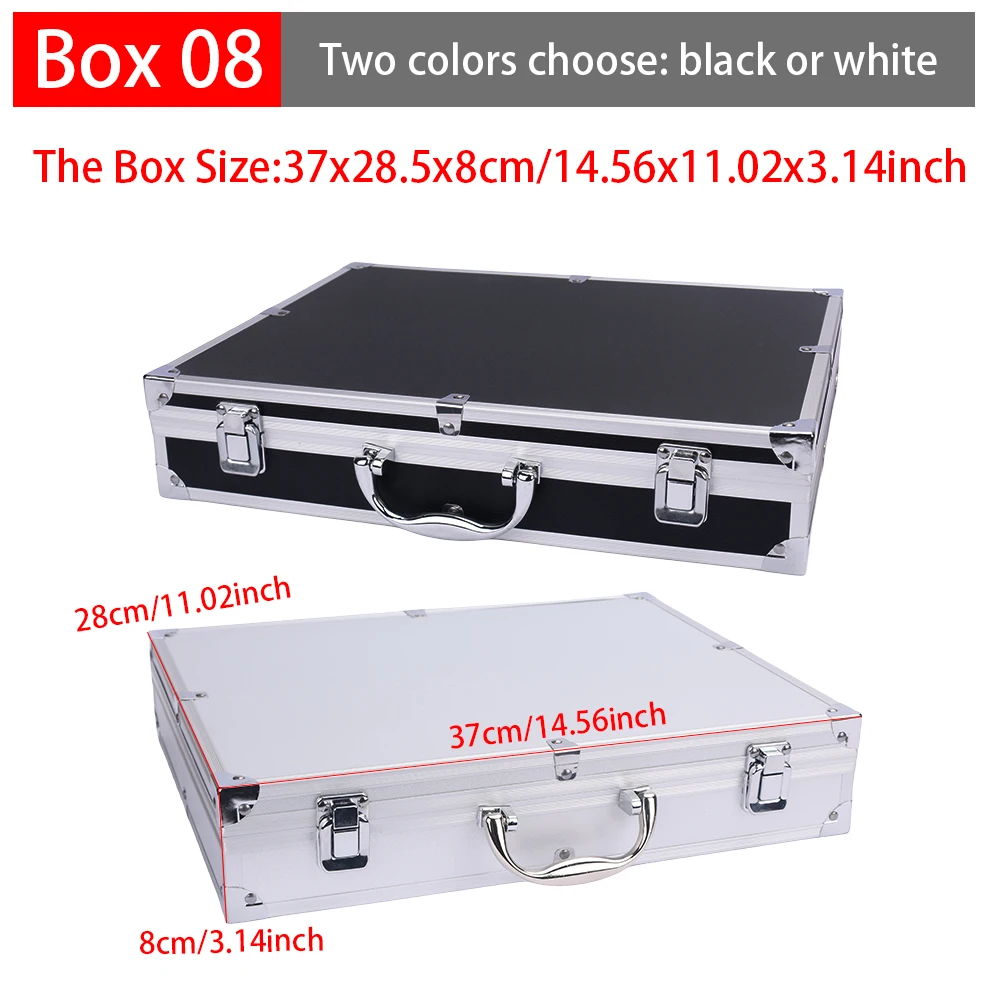 Aluminum alloy Tool Case Outdoor Vehicle Kit Box Portable Safety Equipment instrument Case Suitcase Outdoor Safety Equipment