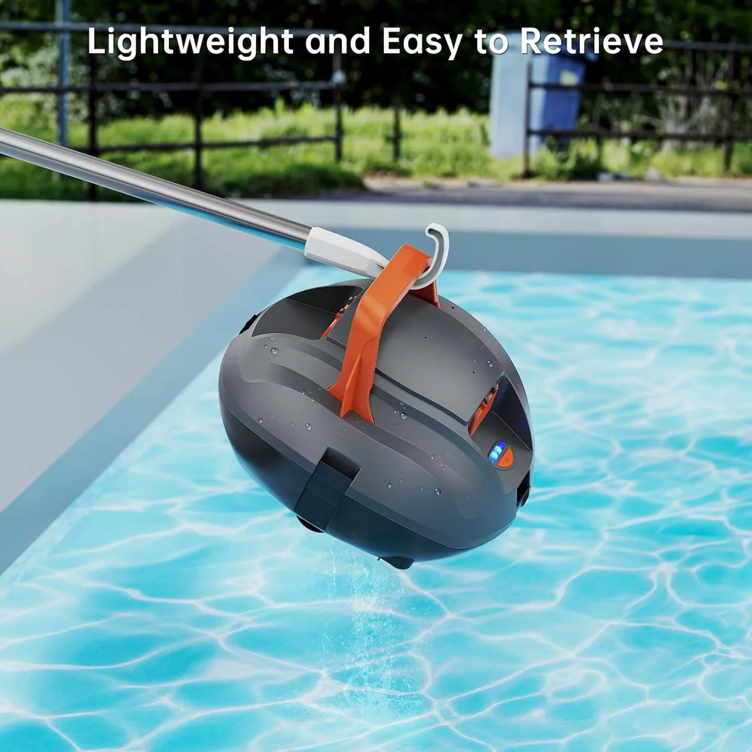 Cordless Robotic Pool Cleaner One-Touch-Start Poolroboter