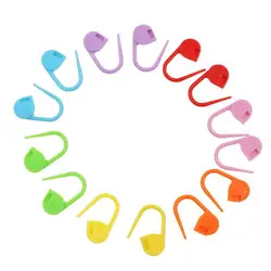 Mix Color Plastic Locking Stitch Markers Resin Small Clip Crochet Knitting Tools Needle Clip Hook Sewing Tool