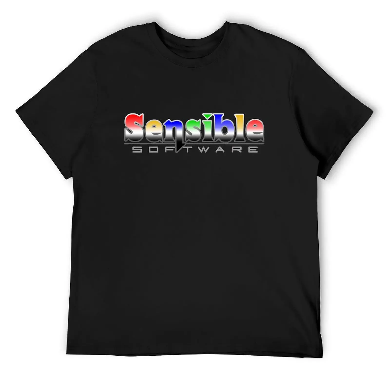 

Retro Computer Games - Sensible Software T-Shirt gifts for boyfriend blue lock mens tall t shirts