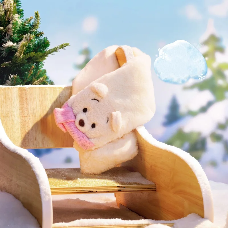 

New Spot Official Winter Sweetheart Dual Purpose Mitt Christmas Warm Scarf Hair Ring Winter Exquisite Birthday Gift Surprise