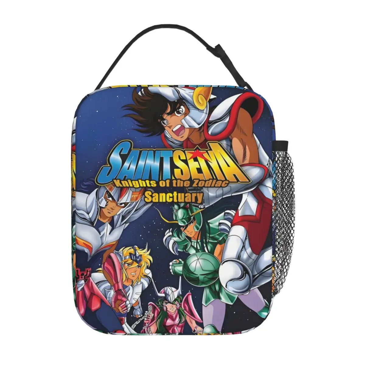 

Custom Saint Seiya Thermal Insulated Lunch Bags Sanctuary Resuable Lunch Container for School Office Outdoor Storage Food Box
