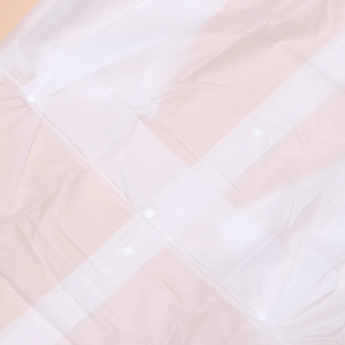 

1Pcs Rain Poncho Waterproof Hooded Raincoat Adult Outdoor Portable Lightweight Emergency Rainwear M White for Hiking Camping