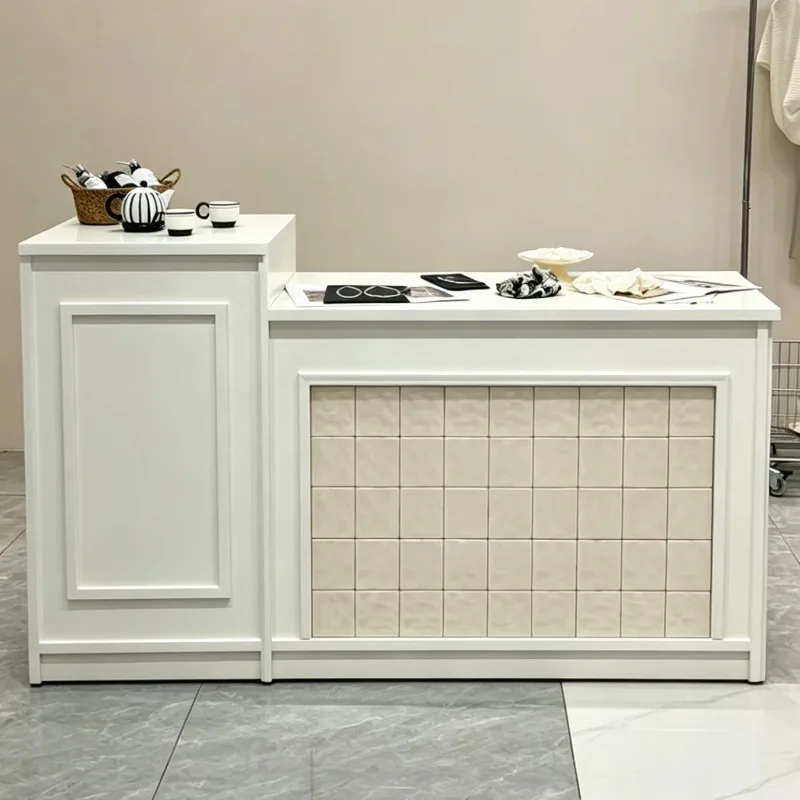 Tile antique clothing store bar table women's clothing buyer store checkout page nail salon reception desk