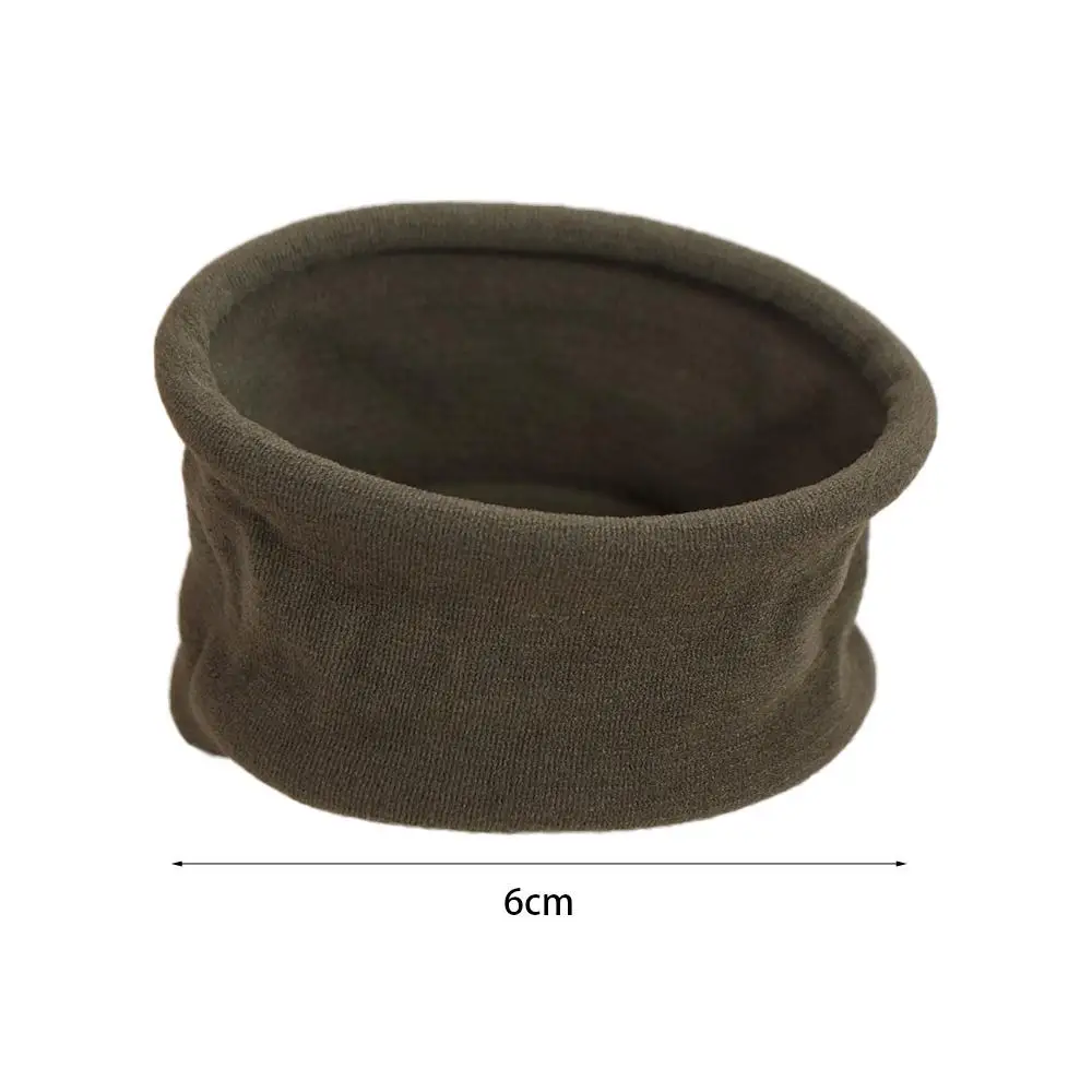 5pcs Simple Solid color Towel Head Rope Wide High Elastic Rubber Bands Headdress Hair Accessories Towel Hair Ties Women