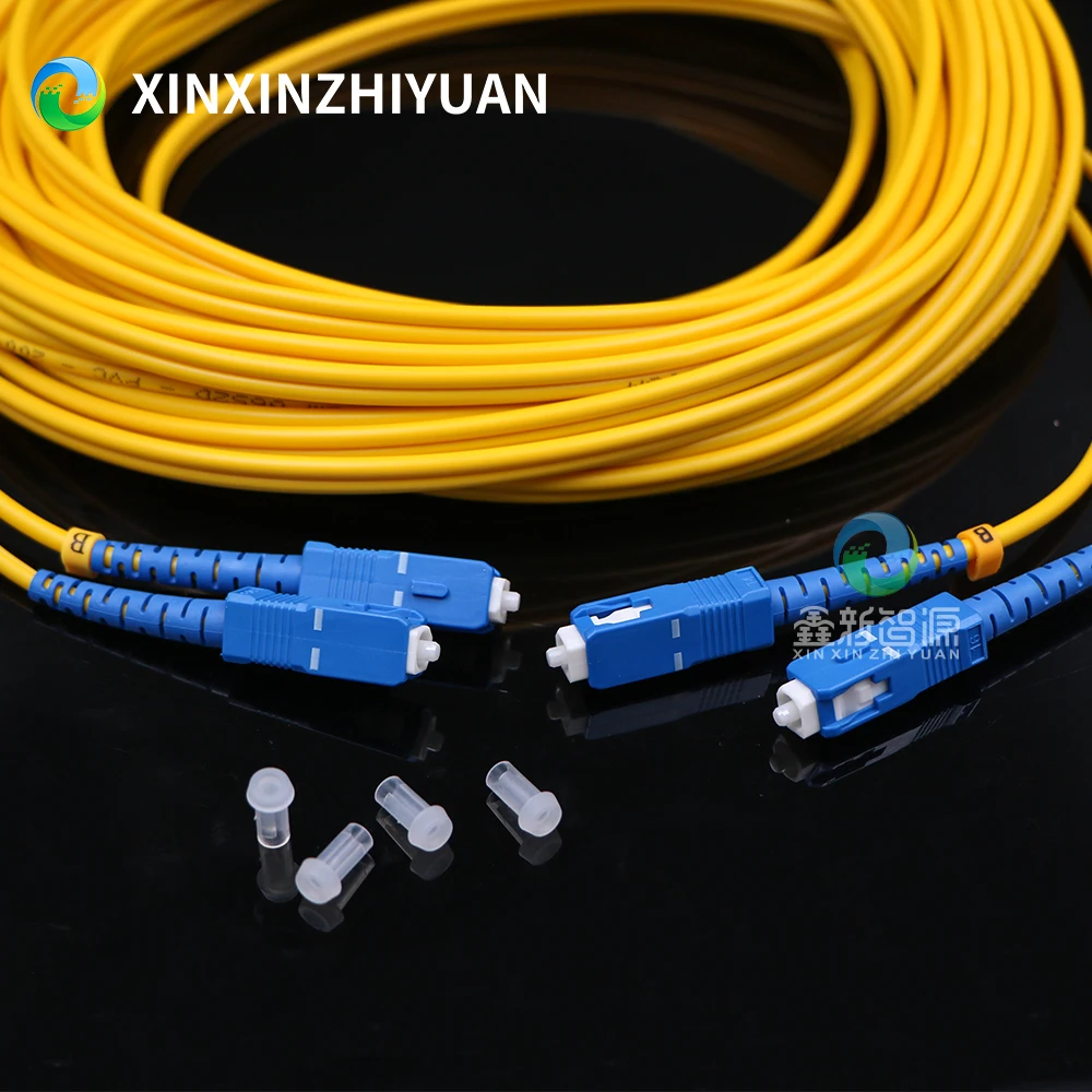 Inkjet Printer Optical Fiber Cable SC/SC for UV Flatbed Printer 3M/4M/5M/7M/8M/10M Double Code Optical Patch Cord Cable
