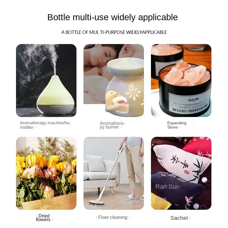 18 Flavors Essential Oils for Aroma Diffuser Air Humidifier Home Water-soluble 10ml Air Freshener Scents Fragrance Oil Aroma