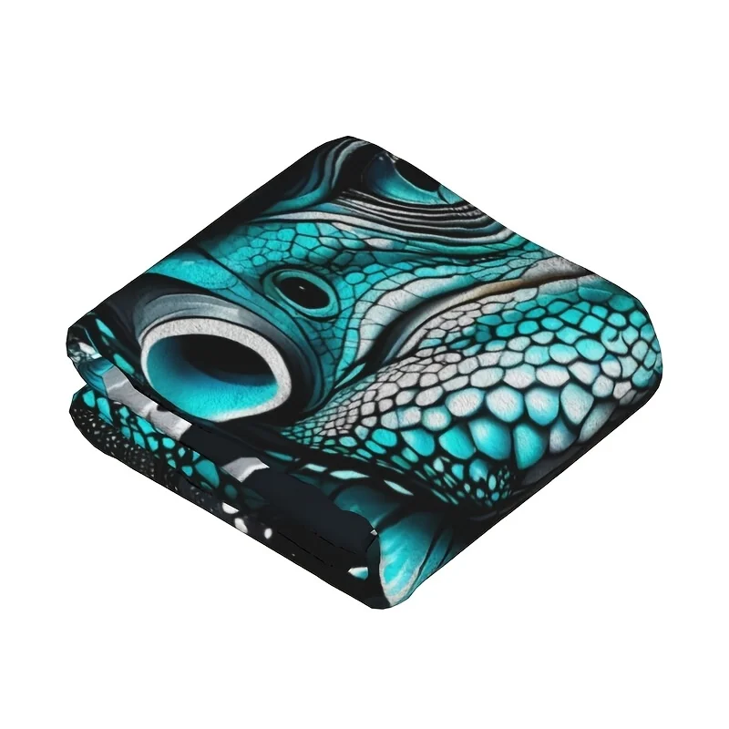 

Фланелевое одеяло с узором в виде ящерицы, мягкое, теплое, легкое, можно стирать в машине, подходит для всех сезонов, многоцелевое, подходит