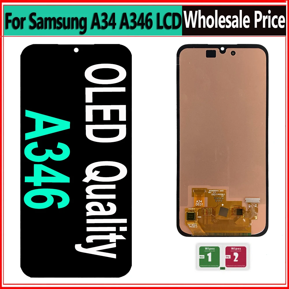 Recensione e Valutazione del Display LCD per Samsung Galaxy A34 5G: A346 LCD