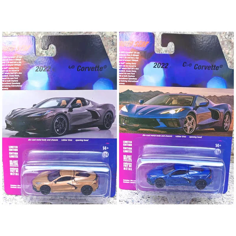 

1:64 Autostar Corvette Series Diecast Model Alloy Car Child Christmas Gift Collect Ornaments