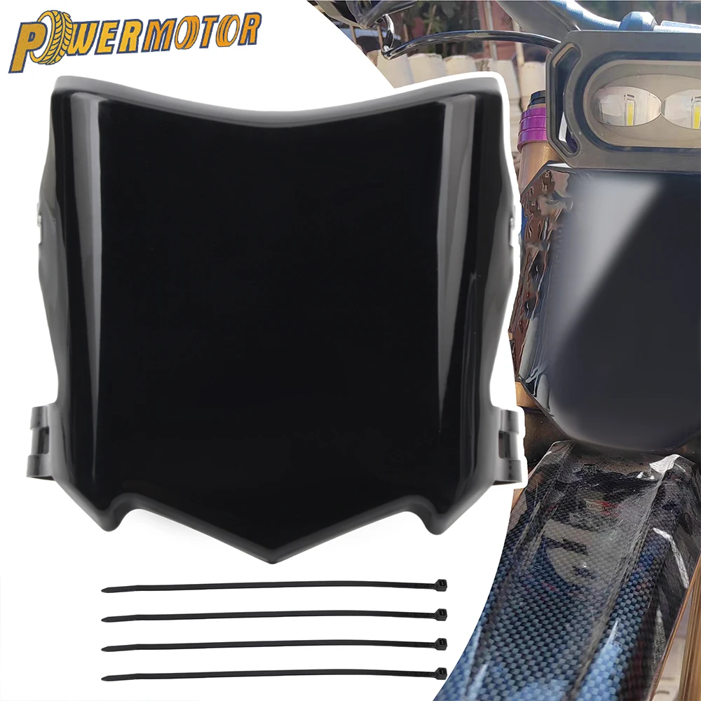 Placa de matrícula delantera universal para motocicleta Surron Light Bee S X Talaria Sting Q20 Stark Varg MX Accesorios de motocross