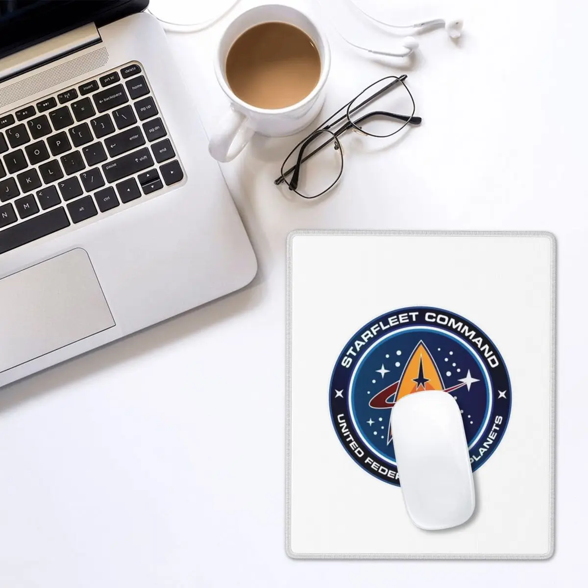 Star Treks Science Fiction TV Series Mouse Pad Gamer PC Laptop Mats Keyboard Carpet Computer Gaming Desk Mat 7x9 in 22x18 cm