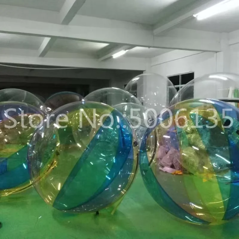 1.5m diameter 0.8mm thickness Zorb Ball Giant Water Ball Inflatable Zorb Water Walking Ball Walk On Water