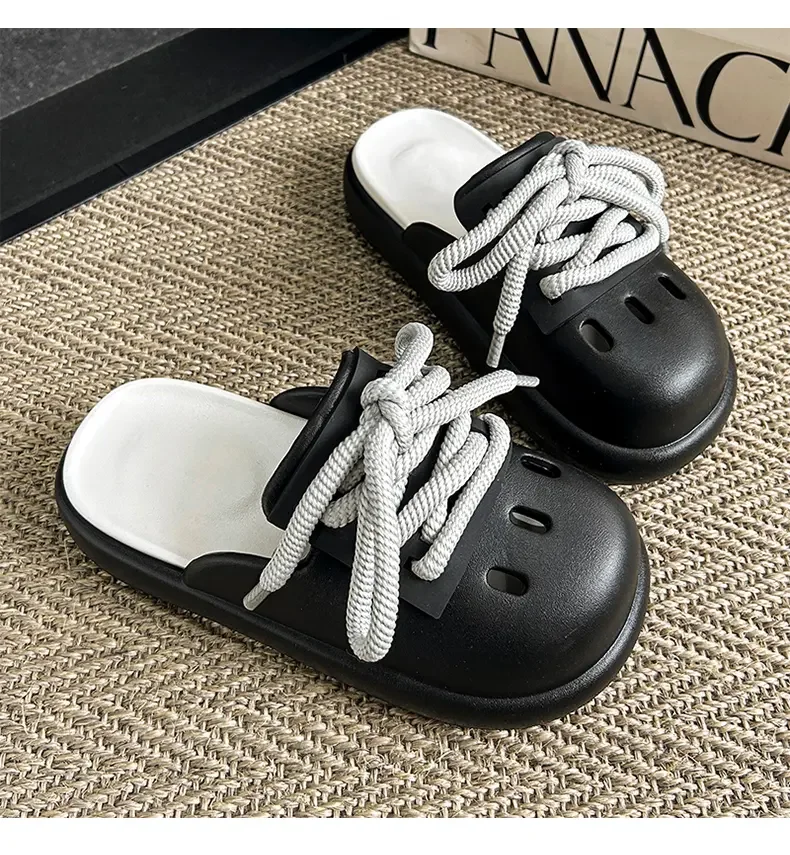 Hot Selling Summer Women's Slippers, Versatile Home Casual Shoes, and Breathable Sandals