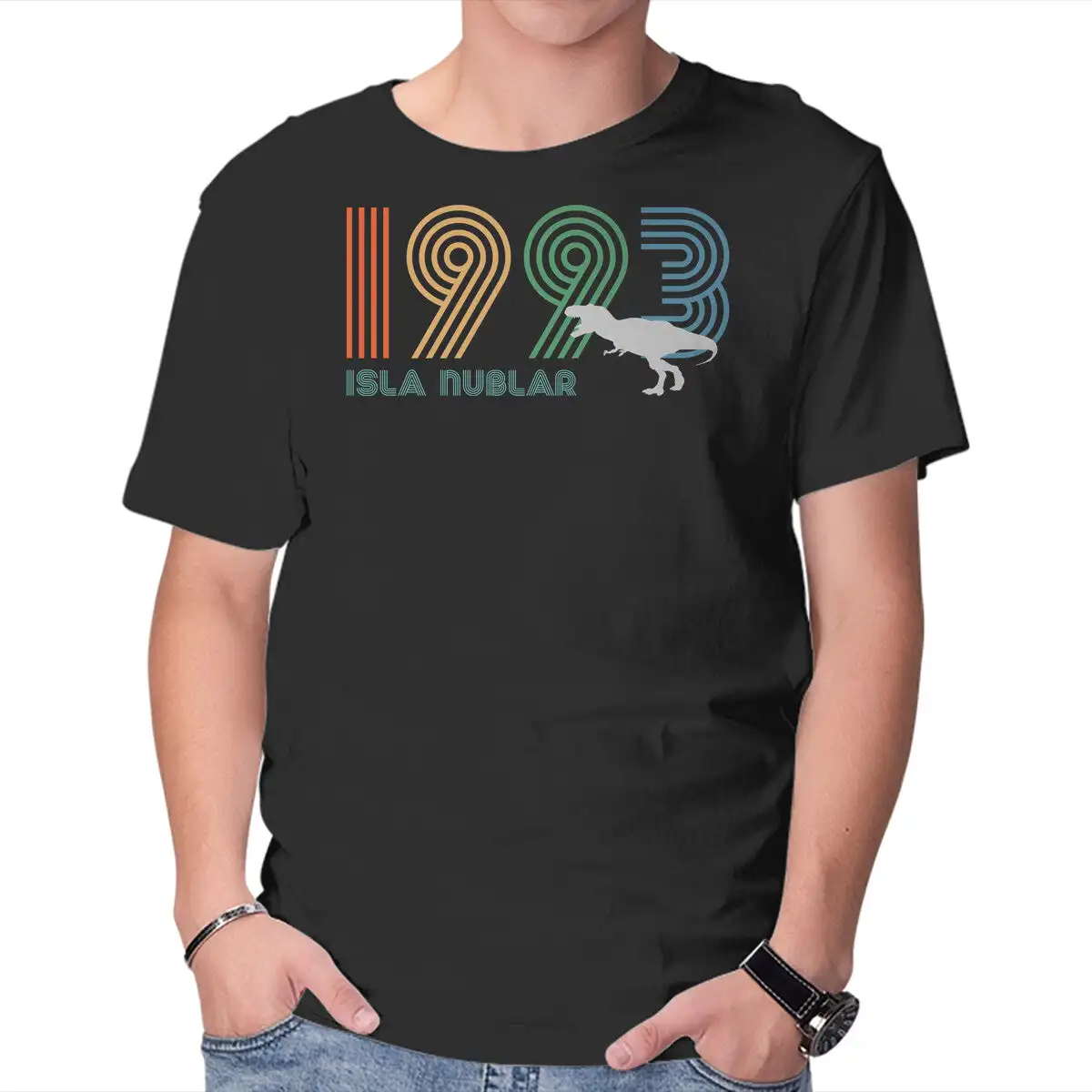 Isla Nublar 93 Unisex T-shirts for Man Woman Short Summer Tees Casual Cotton New Arrival Fashions Couple's Cloths