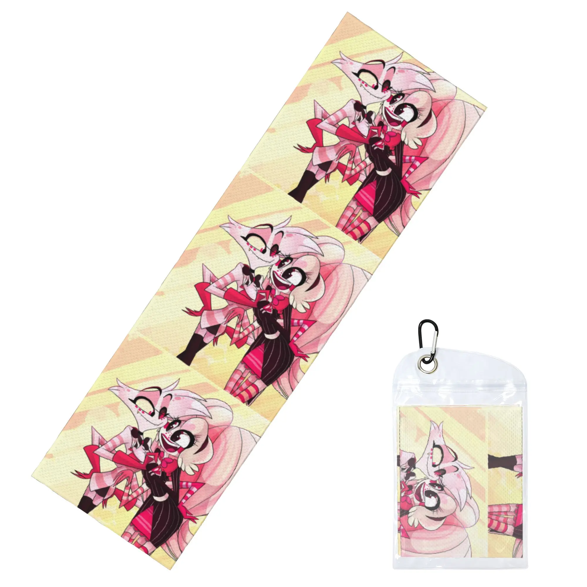 Angel And Molly Towel Quick Dry Helluva Animated Web Movie Super Soft  Fitness and Outdoor Activities Towels