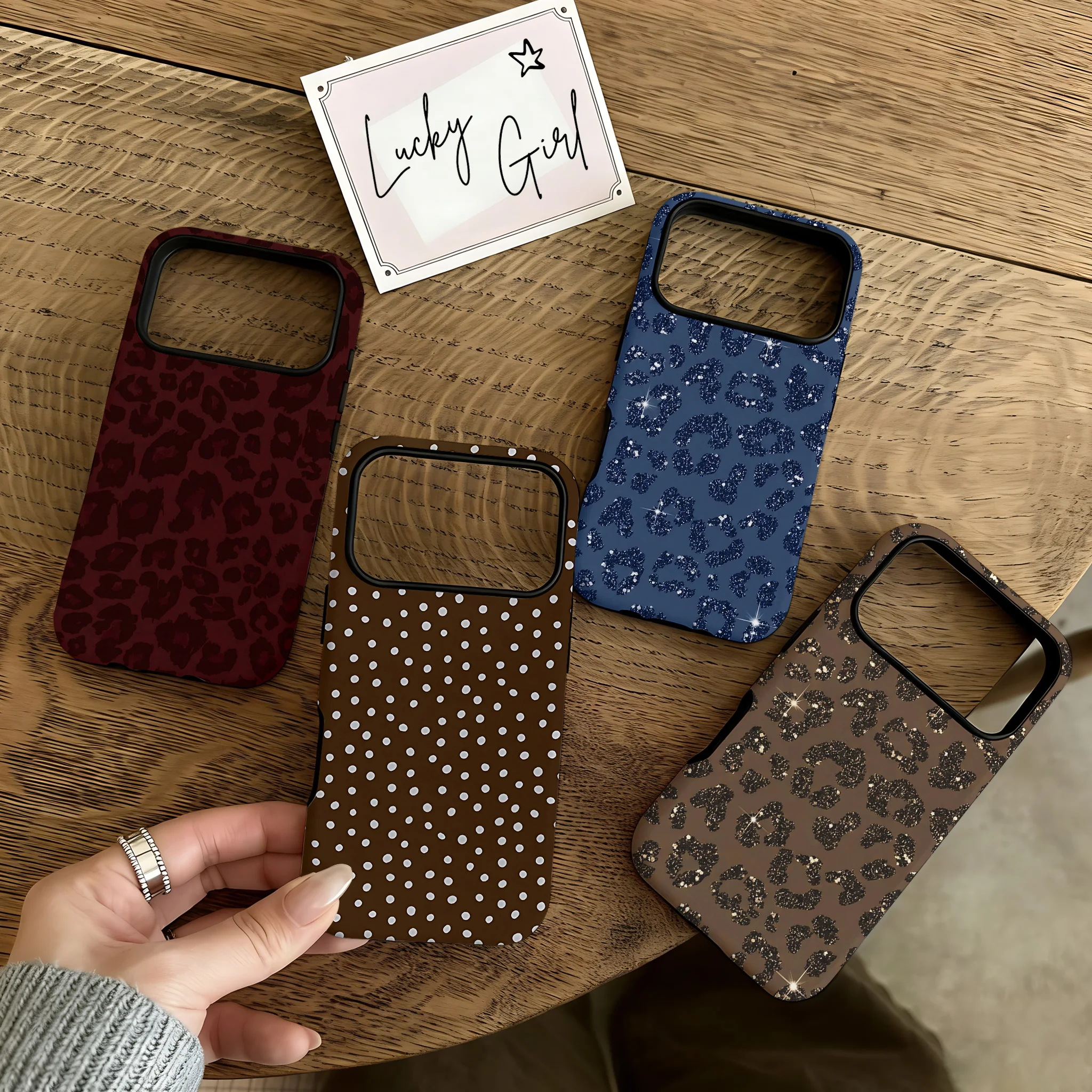 Чехол для телефона Clmj Swag Gone Wild Print для iPhone 17, 17e, 16e, 16, 15, 14, 13, 12, 11, X, XS, XR, XSMAX, 7, 8, Air, Pro, Max, Plus, двухслойный