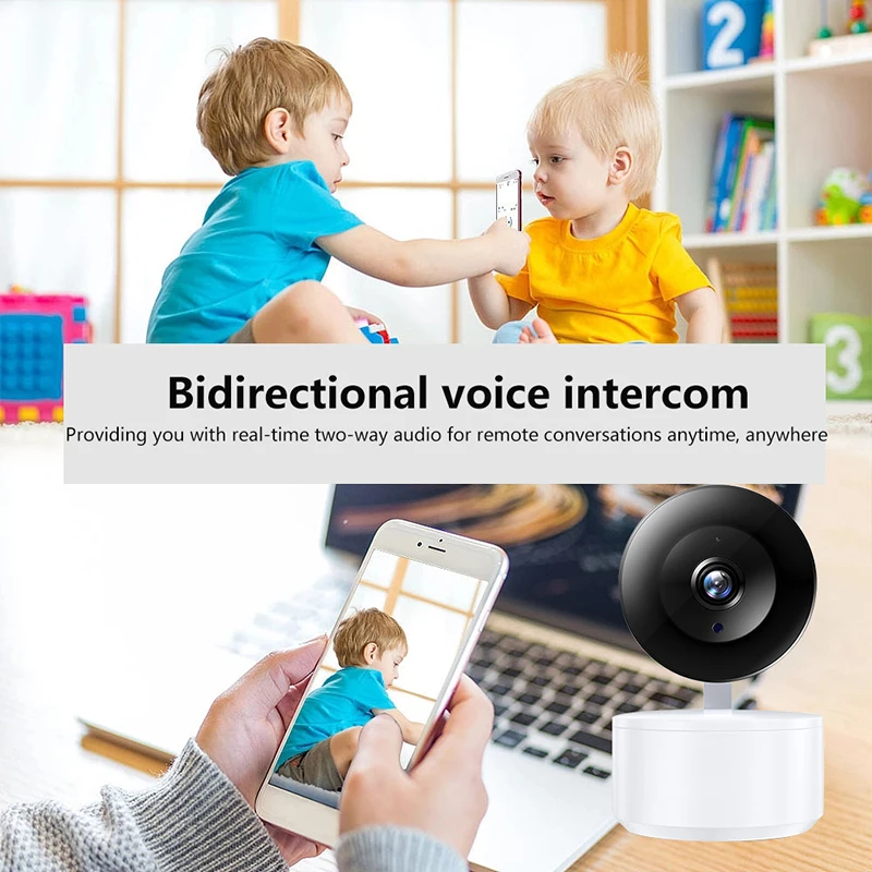 Водонепроницаемый удаленный мониторинг для детской камеры, три миллиона пикселей, монитор для помещений и улицы, прожектор/сирена с активацией движения