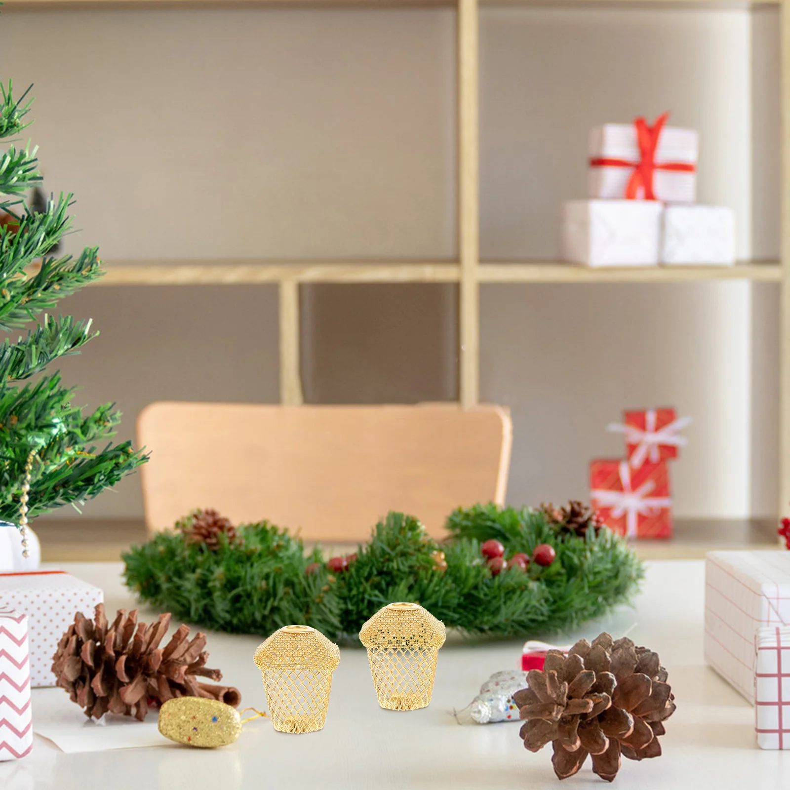 

Christmas Ornaments Decoration Pendant Lighting Accessories Chritsmas Decorations Decorate Golden