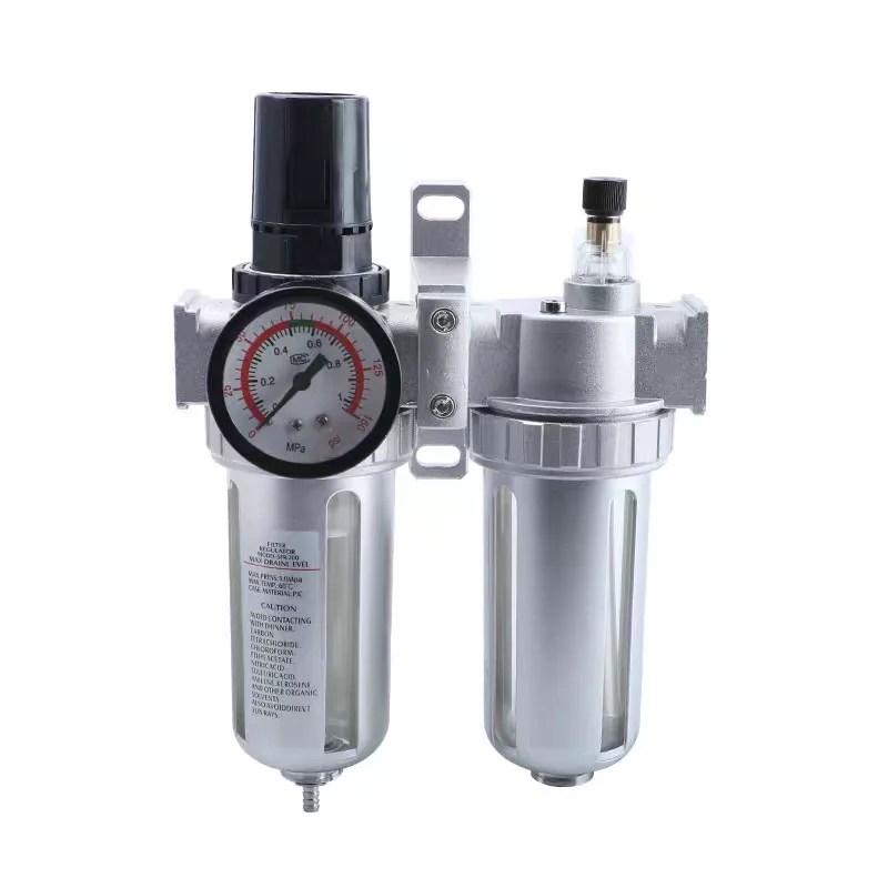 SFC-400 SFC-300 SFC-200 Air Compressor Air Filter Regulator Oil Water Separator Trap Filter Regulator Valve Automatic Drain