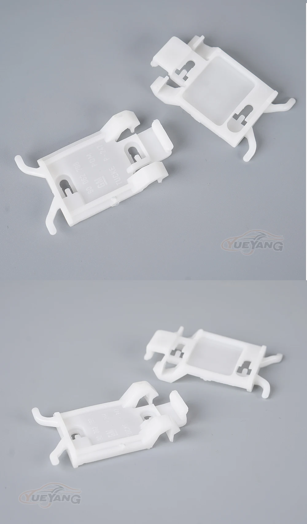YUEYANG 90062798 Schwellen-Dekorleisten-Schnalle GM Opel Senator B Opel Omega A Auto-Tür-Dekorstreifen Seitenschweller-Clip – Detail 2