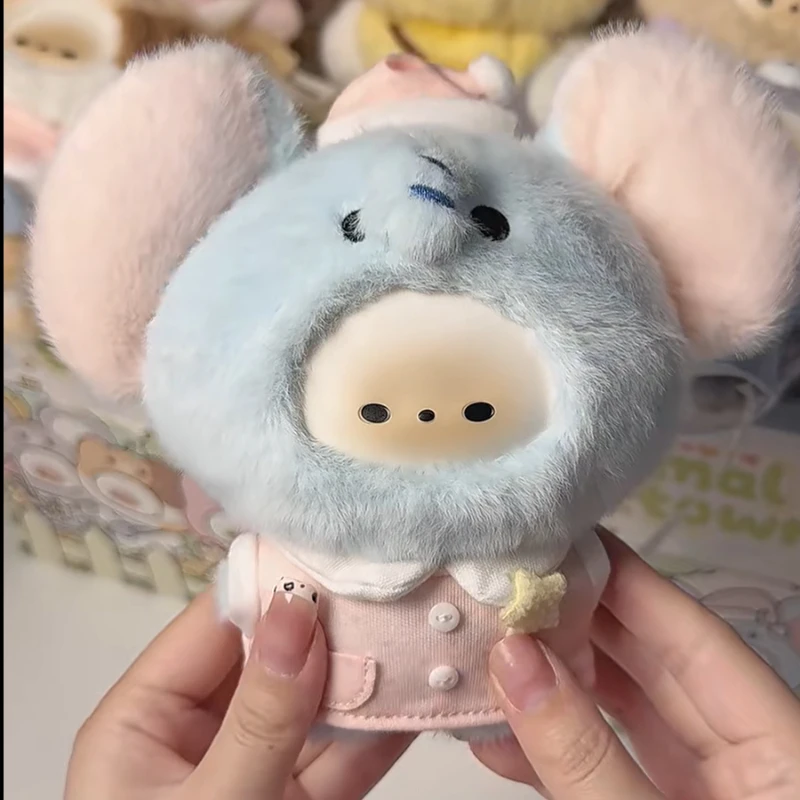 Pupuhome animal cidade série caixa cega vinil rosto boneca caixa mistério anime figura decoração coleção saco pingente presente de aniversário