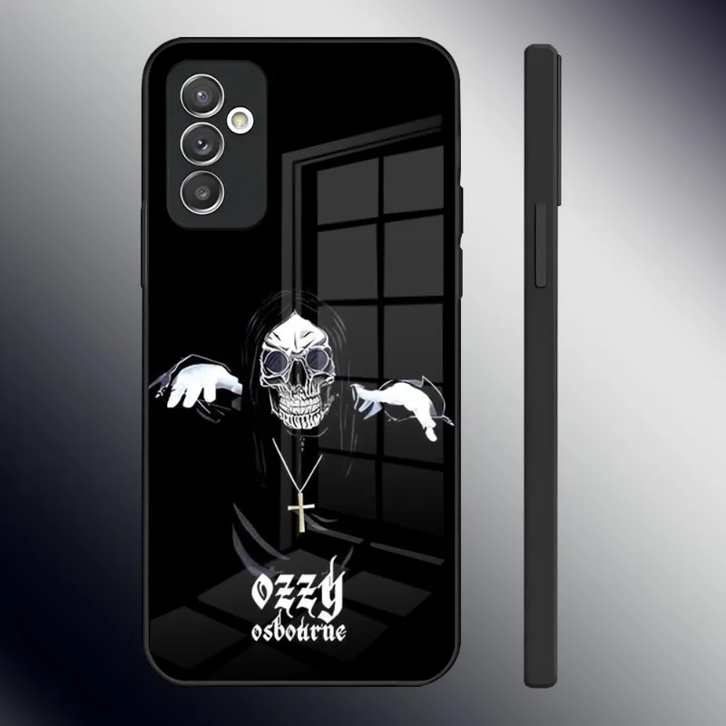 Rock Band Ozzy Osbourne Phone Case Tempered Glass For Samsung S22 S21 S30 S20 Pro Ultra Plus S7Edge S8 S9 S10E Plus Back Cover