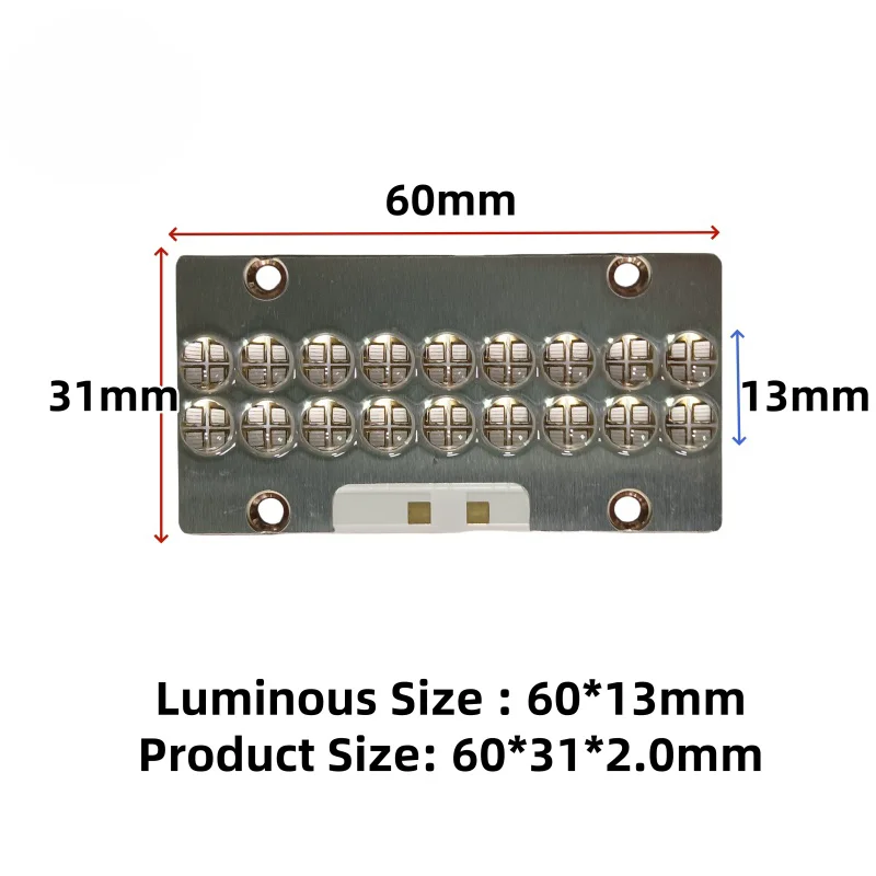 180W COB uv curing lamp led uv 365nm 385nm uv lamp 395nm 405nm UV parallel light  uv led light for 3D printer