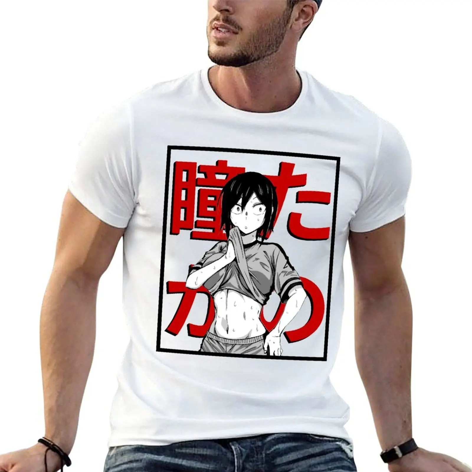 

Manga Girl - Hitomi Takano T-Shirt man t shirt luxury man t shirts cotton T-Shirt