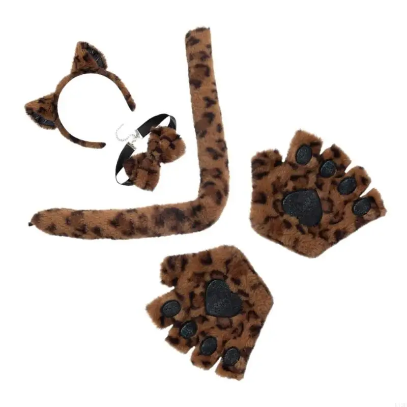 Figurino gatos Definir faixas da cabeça da cabeça cauda gatos pata pilha