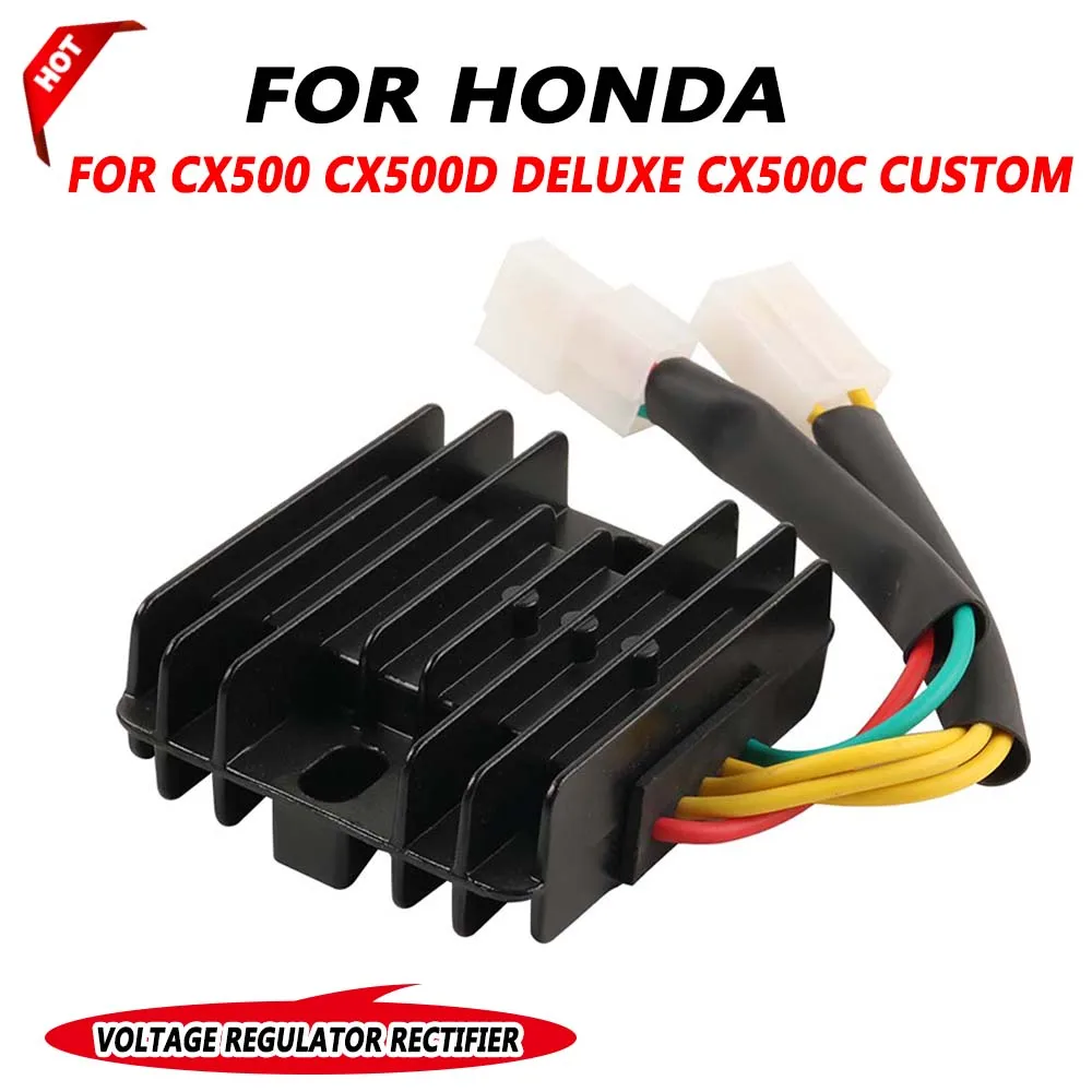 Motorcycle Voltage Regulator Rectifier For Honda CX500 1978 - 1979 CX500D Deluxe CX500C Custom CX 500 1978-1982 Accessories