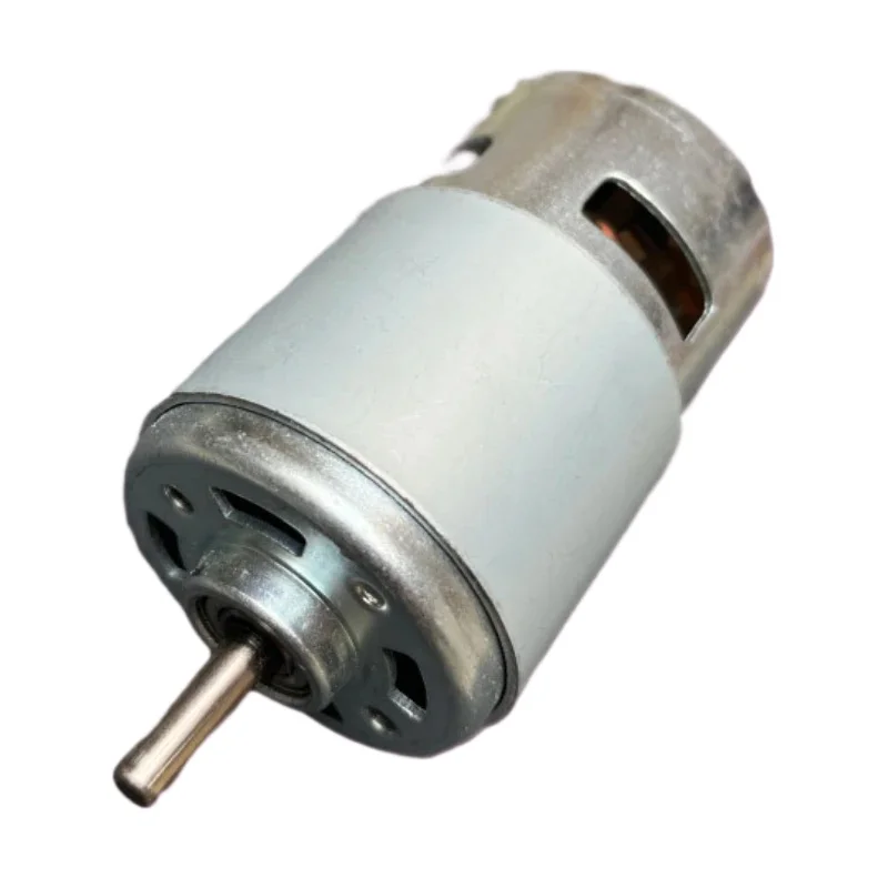RS-775 DC Motor 12V-36V High Speed 3000-12000 RPM Low Noise Copper Core for Industrial Tools, Pumps, Fans, Robotics