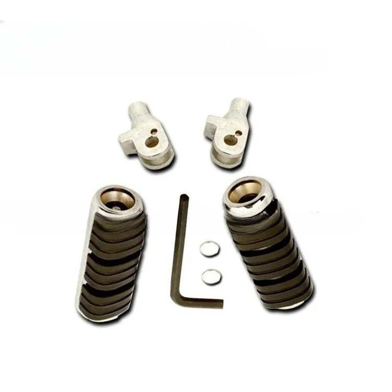 

Motorcycle modified aluminum footrests are suitable for Thunderbird Sports Victory MT295-012 rubber footrests