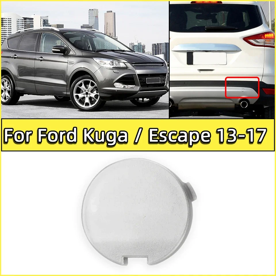 

Rear Bumper Towing Hook Eye Cover Cap For Ford Escape Kuga 2013 2014 2015 2016 2017 Tow Hauling Trailer Lid DV4517K922A