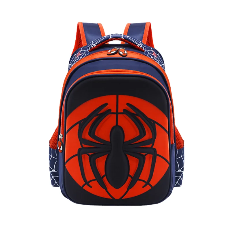 Superhero Cartoon Kindergarten Children's Schoolbag 3D Three-dimensional Waterproof Nylon Material Spider-Man Cute Backpacks