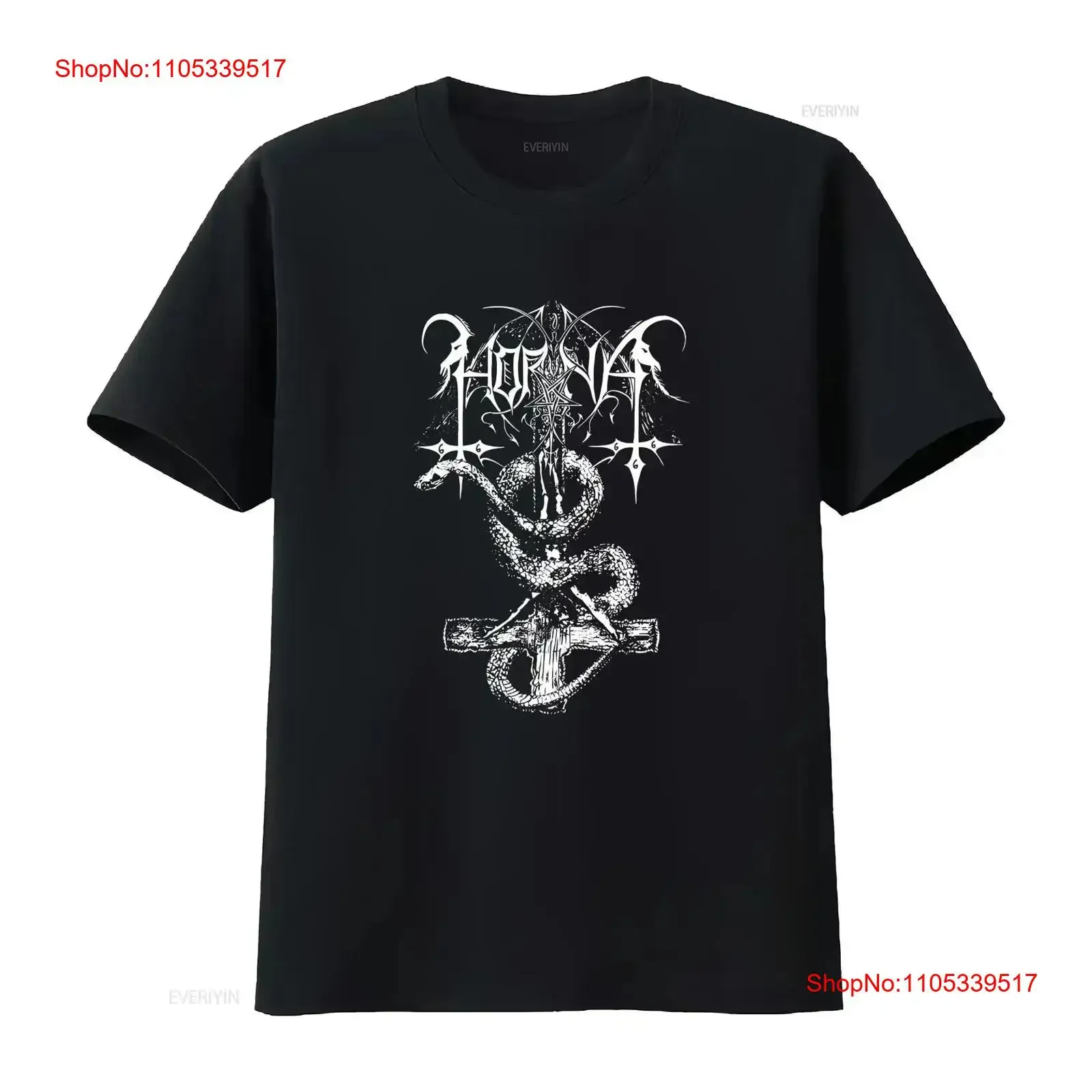 Horna Devil Intimate T Shirt Cotton Black Men Size S to 5XL PM1606 vintage Washed Stretched streetwear Comfortable graphic
