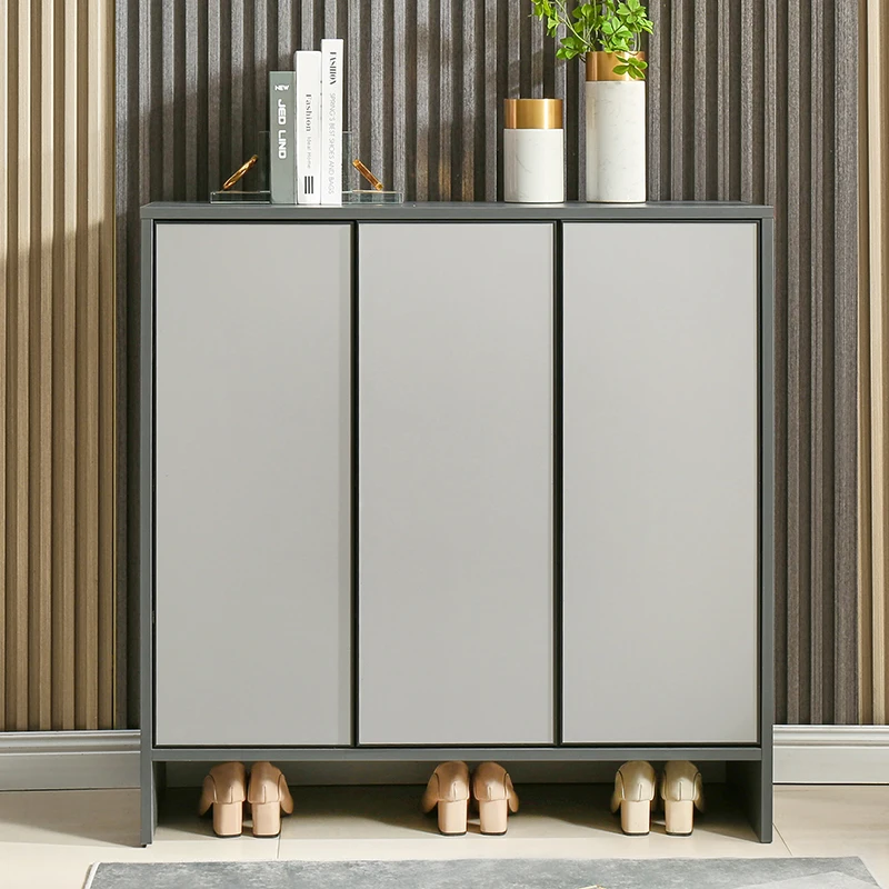 

Storage Mobile Shoe Cabinet Living Room Display Organizer Luxury Designer Slippers Shoe Shelf Modern Gabinete Home Furniture