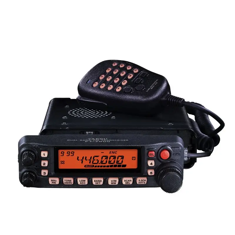 Ecome Walkie Talkie 100 KM Range Repeater Uhf Vhf FT-7900 Dual band vehicle walki talkie