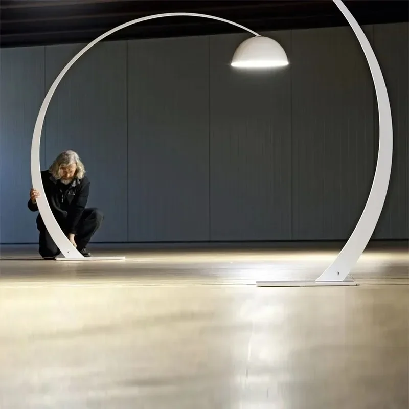 Minimal Angeln Boden Lampe Nordic Designer Ausstellung Halle Hotel Lobby Villa Modell Zimmer Stehend Lampe on sale
