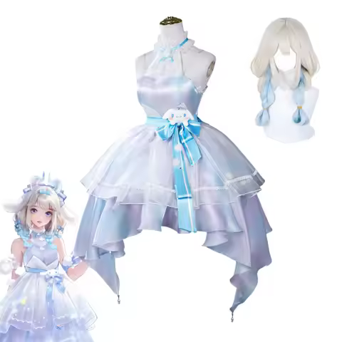Yao Cosplay Anime Game Costume Wig Big Eared Dog Skin