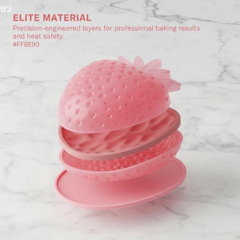 Meyve Çilekli Tatlı Mus Kek Ka - Silicone Mold Baking incelemesi ve fiyatı