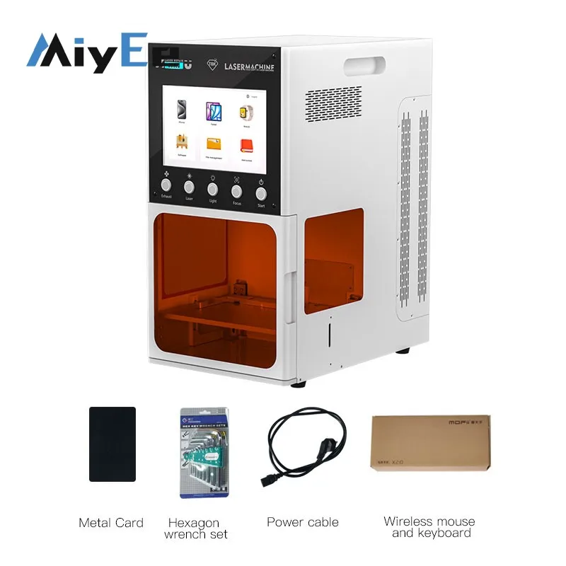 TBK958ZU AI Smart UV Laser Machine High Power Screen Remover with 10.1-inch Touch Screen Support Voice Control