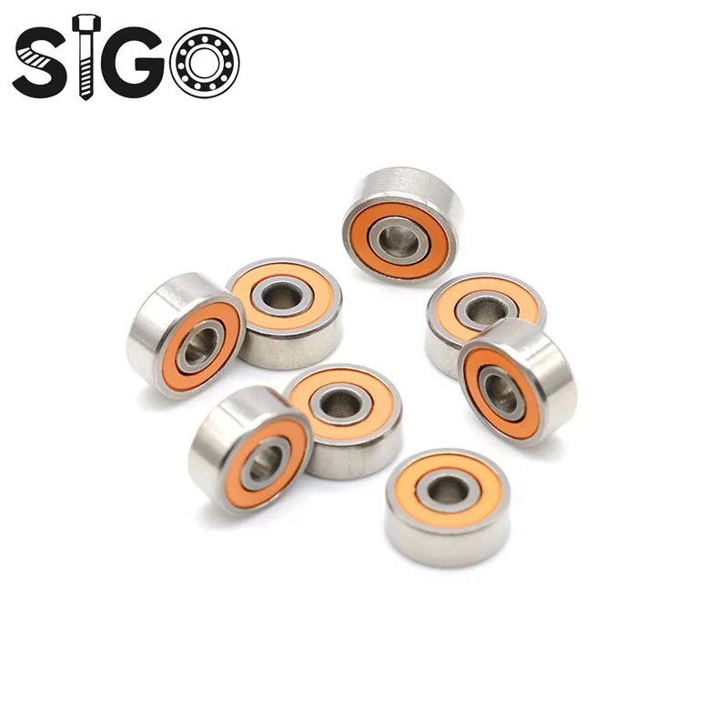 

1pcs SMR103 2RS 3x10x4 Mm ABEC-7 Bearing SMR103 2RS CB 3*10*4 Mm Stainless Steel Hybrid Ceramic Ball Bearing