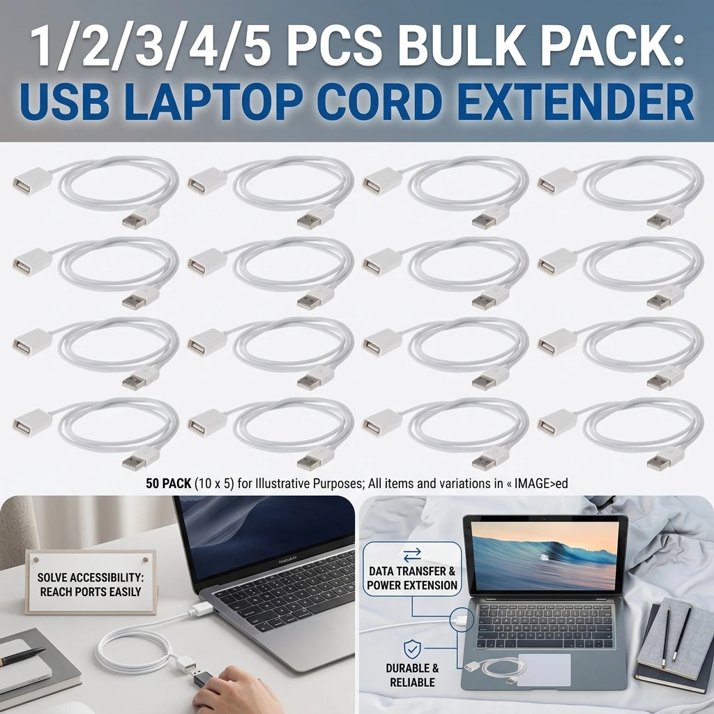 1-10PCS USB 2.0 A Male to Female Extension Data Extender Charge Extra Cable for iPhone 6 Plues Samsung Note4 S6 Edge Laptop Cord