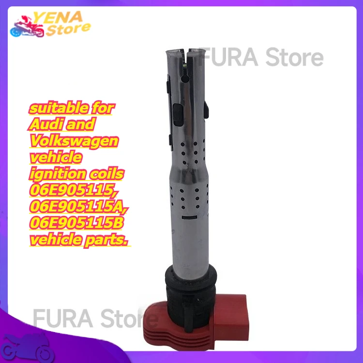 

Катушка зажигания подходит для автомобильных катушек зажигания Audi и Volkswagen 06E905115, 06E905115A, 06E905115B.